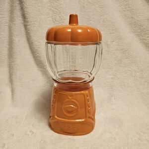 Target Halloween Fall Pumpkin Gumball Machine Glass Container